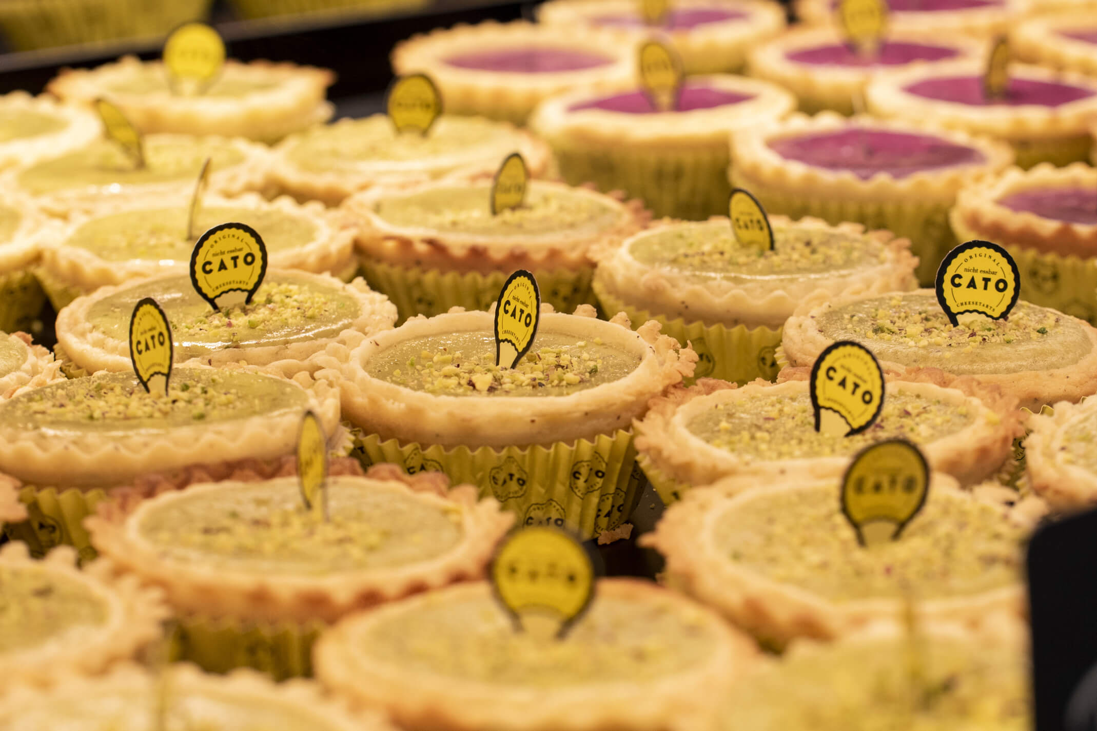 cato cheesetarts pistazien und himbeer tarts